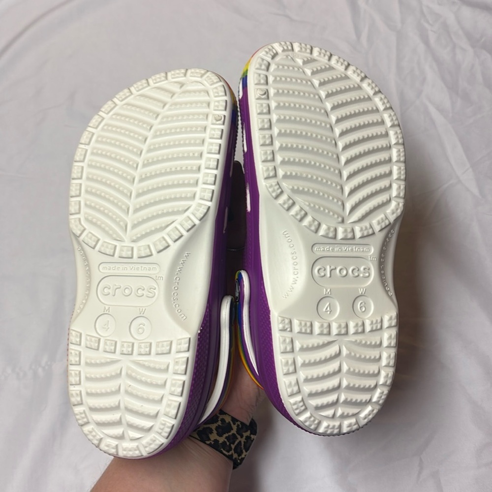 Colorful Butterfly Crocs - Picture 2 of 5